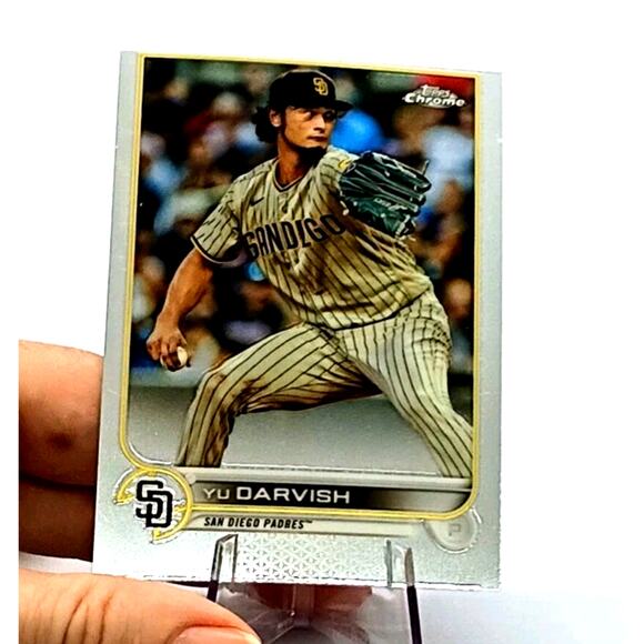 2022 Topps Chrome - Yu Darvish, San Diego Padres #191 - Picture 5 of 6